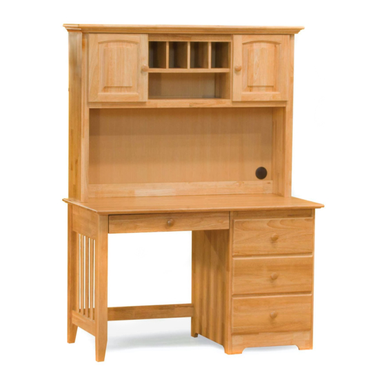 ATLANTIC FURNITURE WINDSOR HUTCH ASSEMBLY INSTRUCTIONS Pdf Download