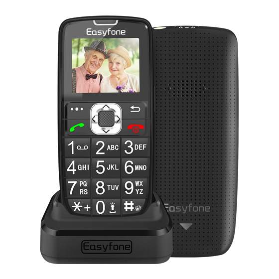 Easyfone Prime-A6 Quick Start Manual