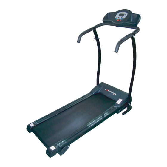 Confidence power trac online treadmill