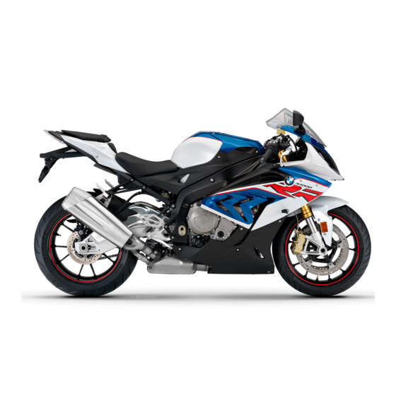 BMW S 1000 RR Rider's Manual