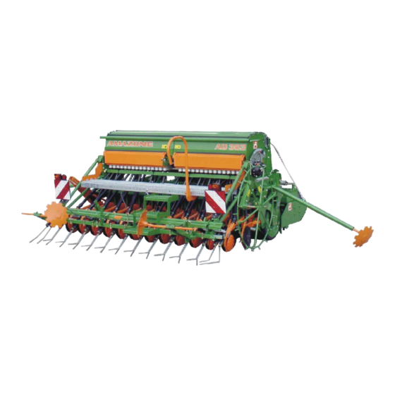 Amazone AD - 303 Super Operating Manual