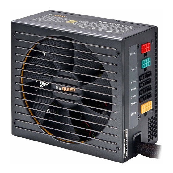 BE QUIET! STRAIGHT POWER E9 User Manual