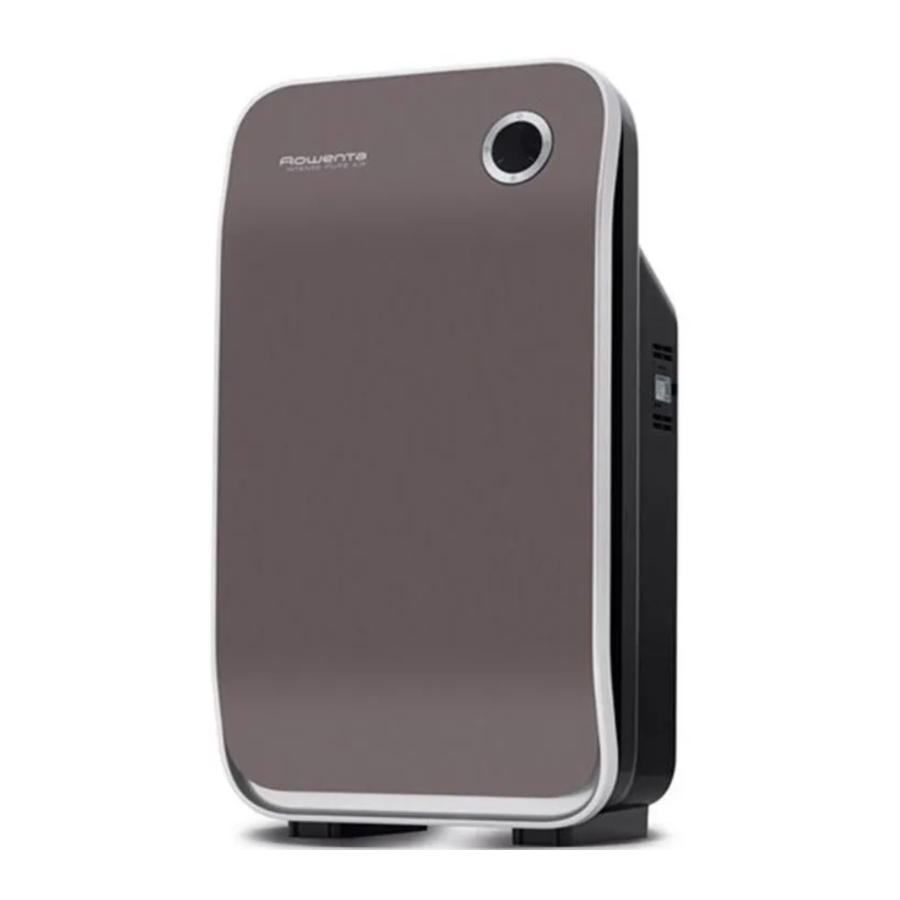 Rowenta INTENSE PURE AIR PU2120 - Air Purifier Manual