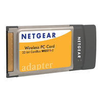 NETGEAR WGB511 - 54 Mbps Wireless Router User Manual