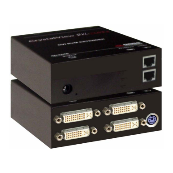 Rose electronics CrystalView CAB-MD6M2MD6F Installation And Operation Manual