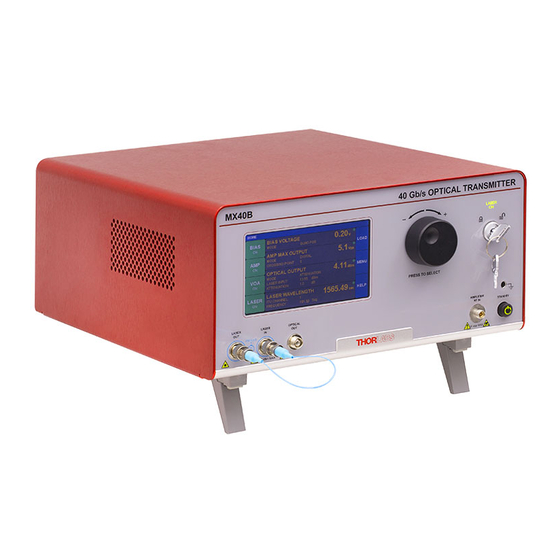 THORLABS MX10B Series User Manual