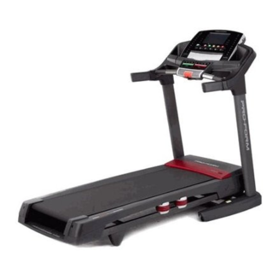 Proform zt4 2024 treadmill manual