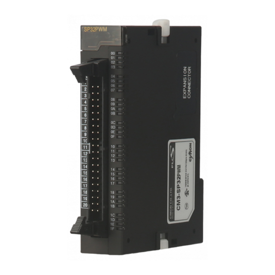 Cimon CM3-SP32PWM Modular PLC Manuals
