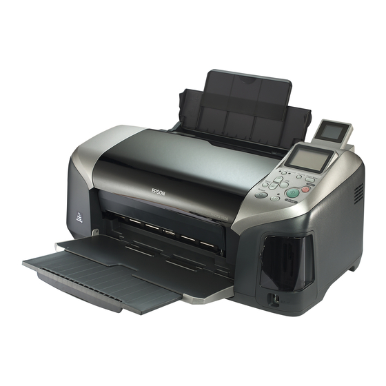 Epson Stylus Photo R320 Printer Basics Manual