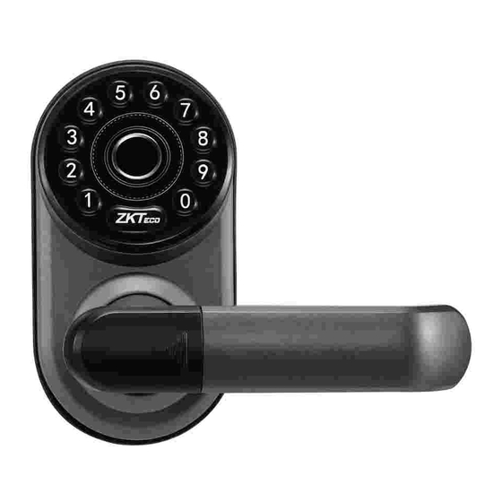 ZKTeco ML300 Series Bluetooth Smart Lock Manuals