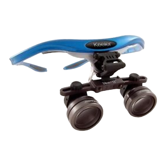 KEELER LOUPE FRAME INSTRUCTIONS FOR USE MANUAL Pdf Download ManualsLib