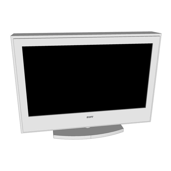 SONY KDL32S20L1 QUICK SETUP MANUAL Pdf Download ManualsLib