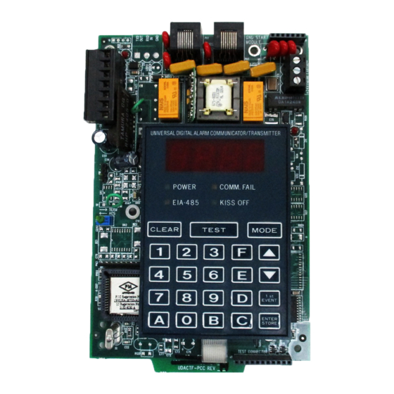 FIRELITE ALARMS UDACTF INSTALLATION, OPERATION, AND PROGRAMMING