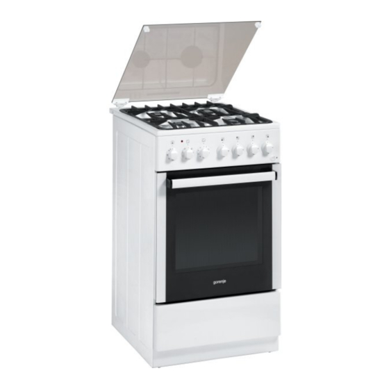 GORENJE K55203AW MANUAL Pdf Download ManualsLib
