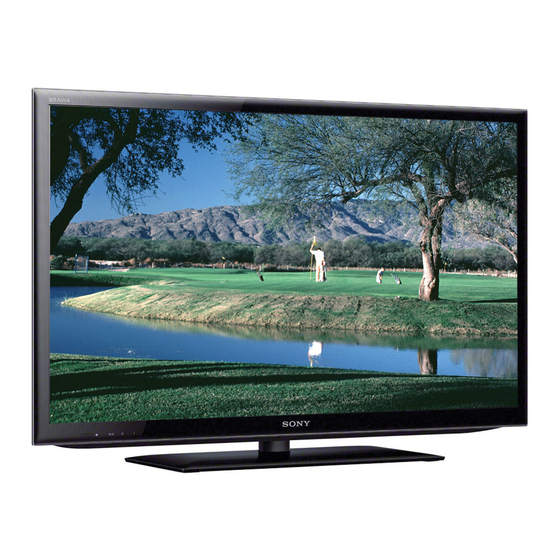SONY BRAVIA KDL55EX640 QUICK SETUP MANUAL Pdf Download ManualsLib