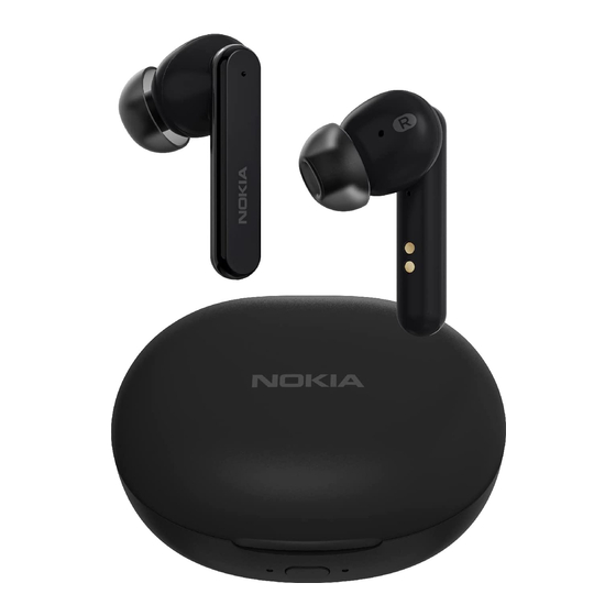 Nokia Clarity Earbuds+ Quick Start Manual