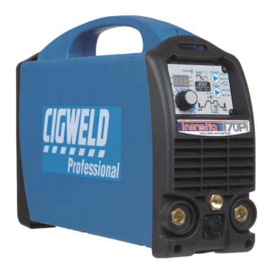 CIGWELD 170Pi Operating Manual