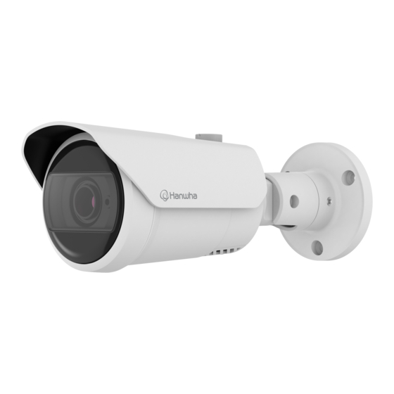 Hanwha Vision QNO-C6083R Quick Manual