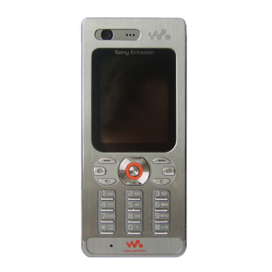 Sony Ericsson W888 User Manual