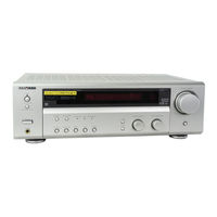 KENWOOD KRF-V6080D Instruction Manual