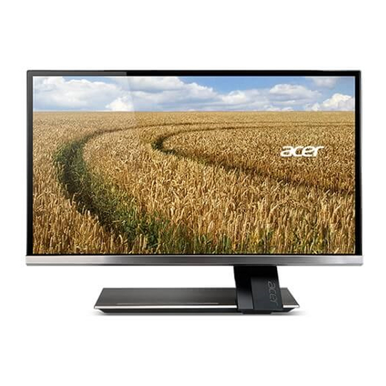 Acer S276HL User Manual