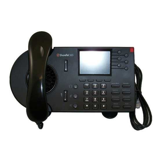ShoreTel 565g Quick Reference