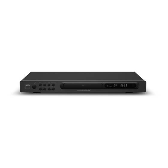 NAD T514 Owner's Manual