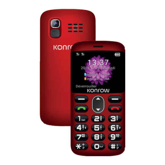 Konrow Senior User Manual