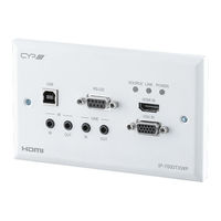 CYP IP-7000TXWP Operation Manual
