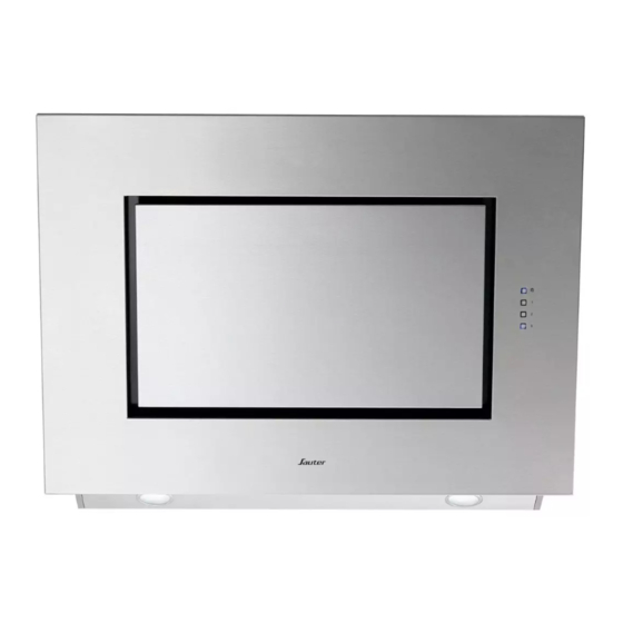 User Manuals: sauter SHD 1589 X Ventilation Hood