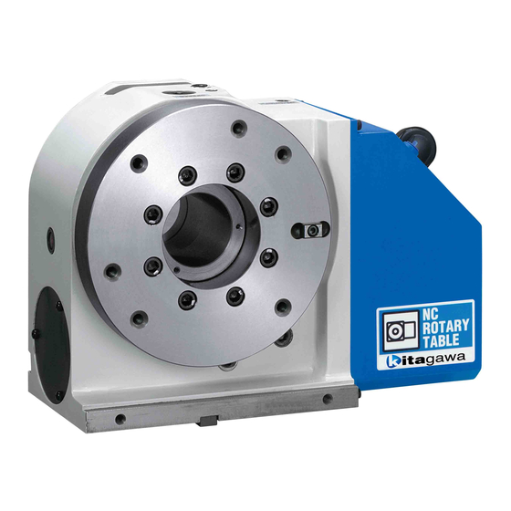 KITAGAWA NC ROTARY TABLE MANUAL Pdf Download ManualsLib