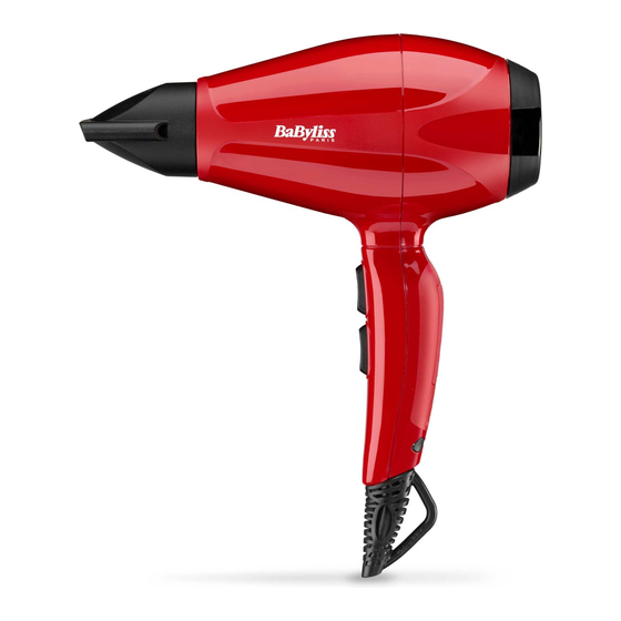 BABYLISS 6615E MANUAL Pdf Download | ManualsLib