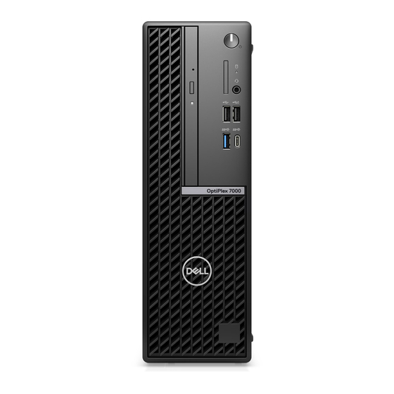 DELL OPTIPLEX 7000 SMALL FORM FACTOR SERVICE MANUAL Pdf Download ...