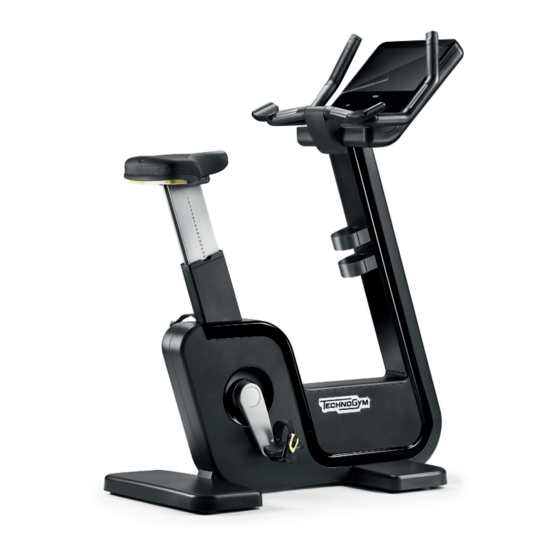 TECHNOGYM BIKE ARTIS USER MANUAL Pdf Download | ManualsLib