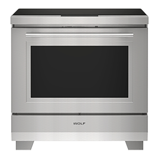 WOLF INDUCTION RANGE SERIES MANUAL Pdf Download ManualsLib