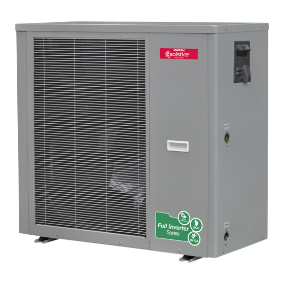 SPACE PAK CSOLSTICE SIM036 INSTALLATION AND OPERATION MANUAL Pdf