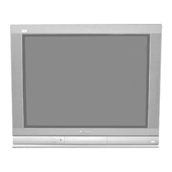 PANASONIC CT-36SL13G SERVICE MANUAL Pdf Download | ManualsLib