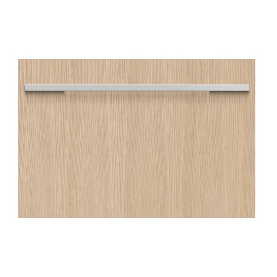 Fisher & Paykel DD24SI9 Quick Start Manual