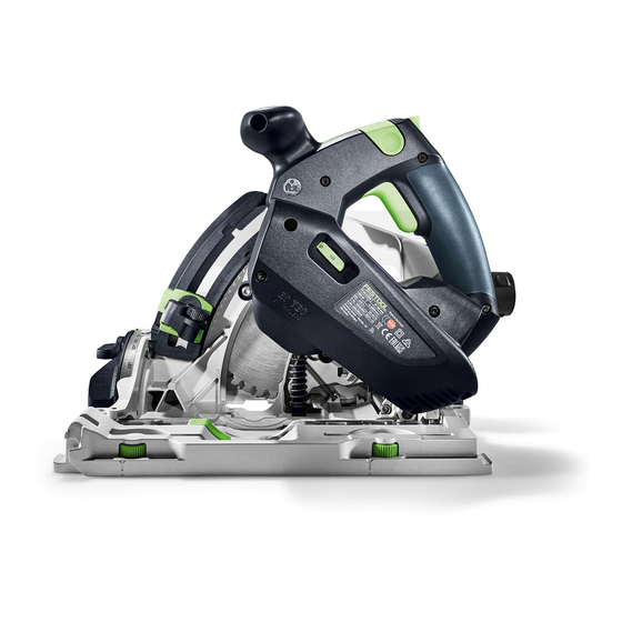 Festool TS 60 KEBQ Original Instructions Manual