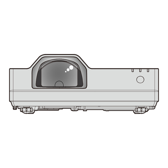 Panasonic PT-TMW380U Operating Instructions Manual
