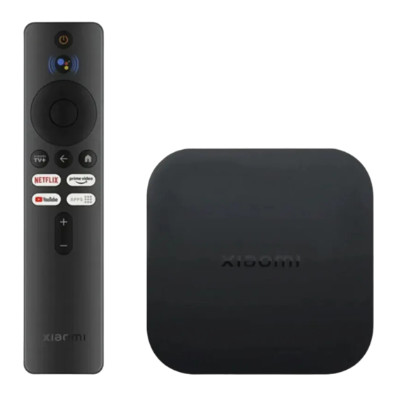 Xiaomi TV BOX S Important Product Information