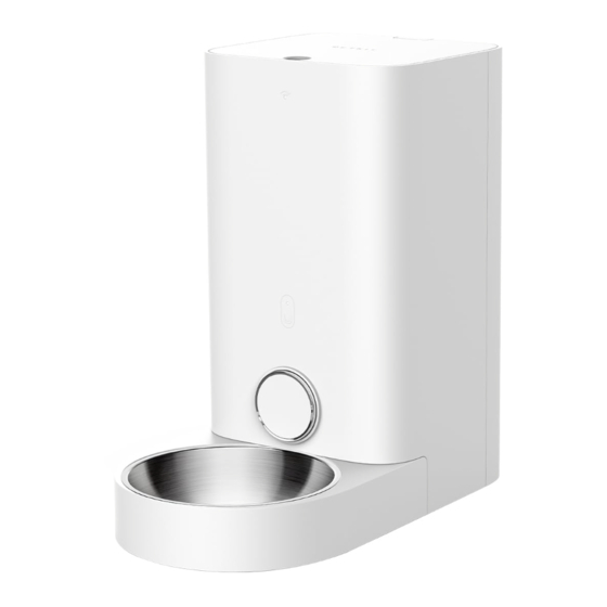 PETKIT Fresh Element Mini Pro - Smart Pet Feeder Manual