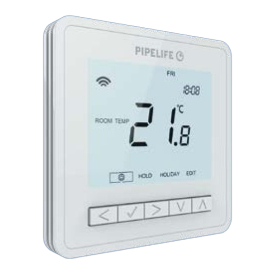 Pipelife Thermostat sw Manual