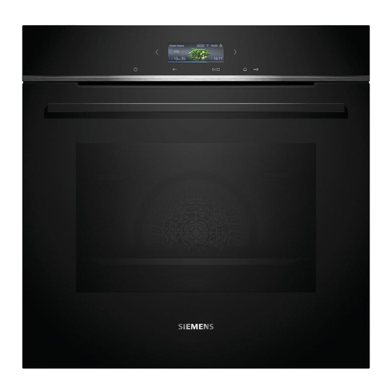 Siemens HB734G1B1 User Manual And Installation Instructions