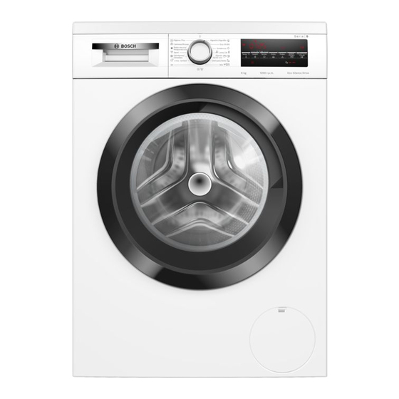 Bosch WUU24T64ES User Manual And Installation Instructions