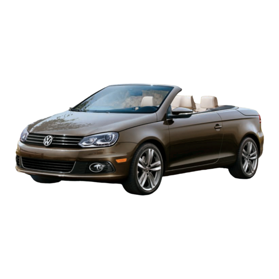Volkswagen 2013 Eos Brochure