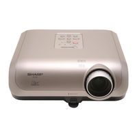 Sharp XR10SL - SVGA DLP Projector Service Manual