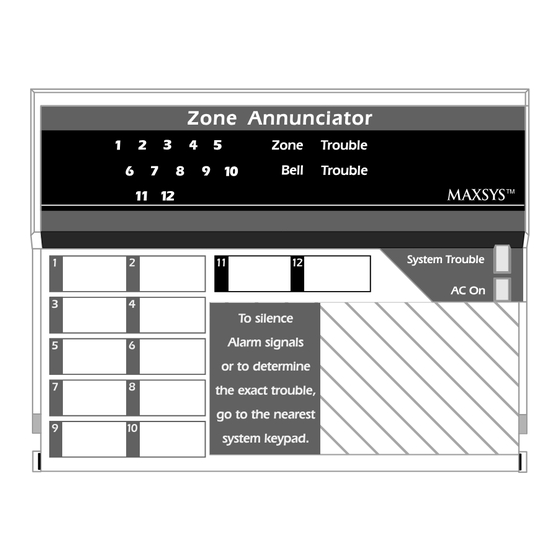DSC MAXSYS PC4612 Installation Instructions Manual