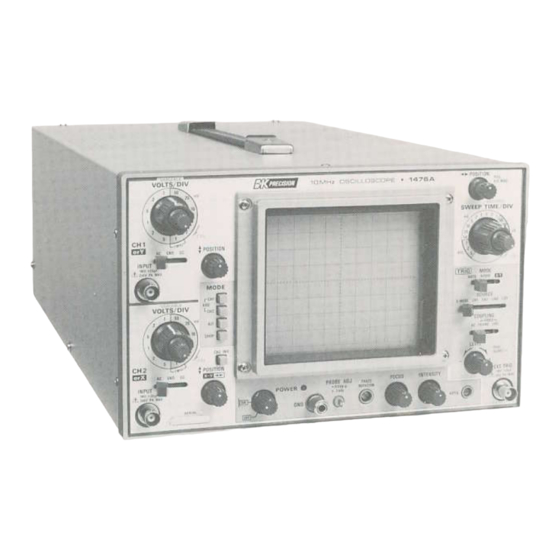 Dynascan Corporation B+K Precision 1466A Instruction Manual