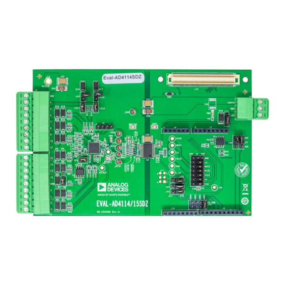Analog Devices EVAL-AD4114 User Manual